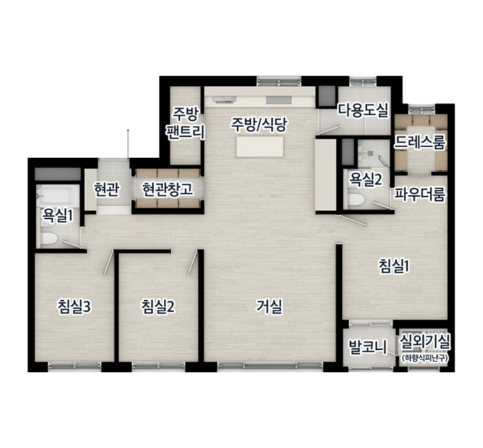 84A 공식 평면도